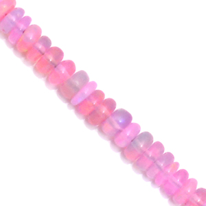 Natural Ethiopian Opal Magenta Classic Strand Bracelet 925 Sterling Silver Smooth Gemstone Handmade Women's Engagement Fashion - Product Image 3