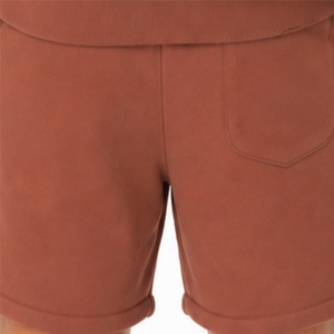 Ensemble sweat-shirt à manches longues et short assorti pour homme, style décontracté en molleton bouclette, tenue de détente automne, coupe moderne pour le quotidien - Product Image 6