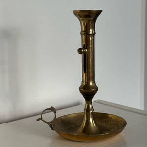 Vintage Style Metal Brass Chamber Stick With Shell Design <b>Heat</b> Resistant Home Wedding Parties Decor Chamber Stick - Product Image 6