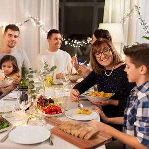 Planche à découper en bois d'acacia avec poignée, planches à découper en bois pour la cuisine, planches à charcuterie, planches de service en gros - Product Image 2