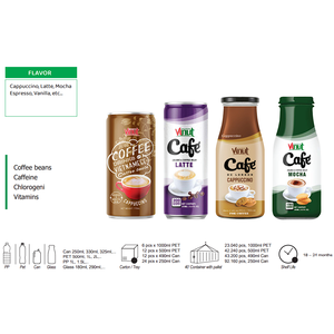 KETO Cold Brew <b>Vanilla</b> <b>Coffee</b> Drink 320ml, 0g Sugar, Ready to Drink, OEM ODM Private Label Beverage Manufacturer - Product Image 6