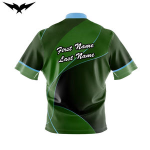 Maillot de bowling de qualité supérieure en promotion, motif 3D, authentique, personnalisé, en polyester anti-humidité, manches courtes - Product Image 4