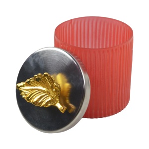 Zikra Handicrafts - Portavelas de Vidrio con Diseño de Chimenea, Acabado Antiguo, Hecho a Mano, Ecológico, Resistente al Calor, en Oferta - Product Image 2