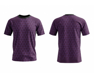เสื้อยืดกีฬาแบบซับลิเมชั่น ชุดทีมสั่งทำพิเศษ |   ไซส์ผู้ชาย ผู้หญิง และเยาวชน |   ชุดกีฬาฝึกซ้อมน้ำหนักเบา แห้งเร็ว - Product Image 6