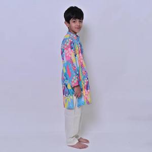 Salwar Kameez para Niños Musulmanes, Color Marrón Chocolate, Traje Étnico Tradicional, Salwar Kameez para Niños Musulmanes, Ropa para Fiestas Pakistaníes del Eid - Product Image 6