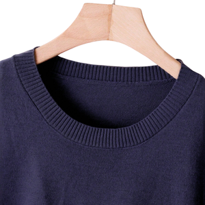 <b>Women</b> Classic Crew Neck Knit Sweater Long Sleeve Ribbed Cuff Casual Pullover <b>Top</b> Regular Fit Soft <b>Warm</b> Daily Wear Fashion - Product Image 5