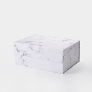 Cajas de Regalo de Mármol Personalizadas con Cierre Magnético y Cinta, Empaque de Lujo Personalizado al por Mayor - Product Image 4