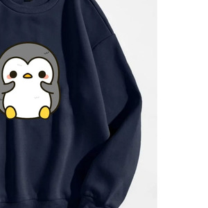 เสื้อสเวตเชิ้ตผ้าฝ้าย 100% เนื้อนุ่ม น้ำหนักเบา ทนทาน ระบายอากาศได้ดี เป็นมิตรกับสิ่งแวดล้อม ออกแบบมาเพื่อความสบายในชีวิตประจำวันและสไตล์ลำลอง - Product Image 2