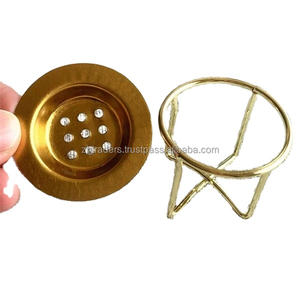 Brûleur d'encens religieux en coquille décorative moderne, fait à la main et 100% naturel pour l'Oud et le Dukhoon, avec chambre résistante à la chaleur - Product Image 6