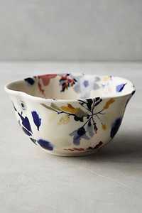 Bol de service rond en porcelaine émaillée avec motif de piment rouge et texte de dîner pour fille, design peint à la main - Product Image 2