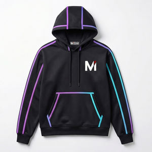 Sudadera con Capucha Sublimada Personalizada de Lujo, Sudadera Gráfica con Estampado 3D, Sudadera de Forro Polar Grueso para Hombre, Ropa Urbana, Servicio de Marca - Product Image 1