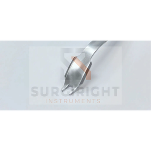 Elevador femoral de microplastia, hoja de acero inoxidable de 35 mm de ancho, punta de 16 mm de ancho, profundidad de punta de 15 mm, instrumento quirúrgico manual - Product Image 4