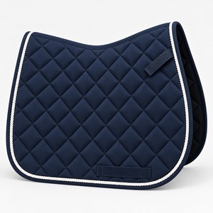 Tapis de selle pour chevaux de couleur personnalisée, dotés d'une doublure respirante, d'un tissu extérieur résistant et d'un soutien rembourré pour différents sports équestres. - Product Image 1