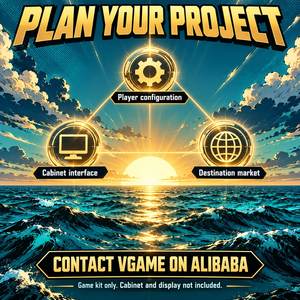 Kit de Software y Tablero de Juego VGAME Ocean Force 5.6 para Integración en Gabinetes de 2, 3, 4, 6, 8 y 10 Jugadores - Product Image 3
