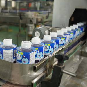 Bebida de Nata de Coco de Alta Calidad de la Marca Nico Nico con Jugo de Arándanos NFC en Botella PET de 320 ml, Muestra Gratis, HALAL, MOQ Bajo - Product Image 3