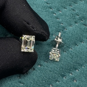 Magníficos Pendientes de Diamantes Cultivados en Laboratorio de 2.00 CT en Platino PT950 para Mujer - Product Image 2