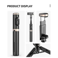 Q12 Handheld Gimbal Stabilizer voor telefoon & action camera, schokvrije vlog-opnames & selfie stick statief voor smartphones