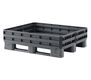 กล่องพาเลทพลาสติกขนาดใหญ่แบบซ้อนได้สำหรับงานเกษตรกรรม  ภาชนะเก็บของแบบใช้ซ้ำได้สำหรับผลไม้ ผัก และผลผลิตทางการเกษตร - Product Image 4