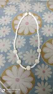 Collier de perles en verre sculptées à la main, style bouddhiste, bijoux équitables, pendentif artisanal en gros pour acheteurs en vrac, cadeau - Product Image 5