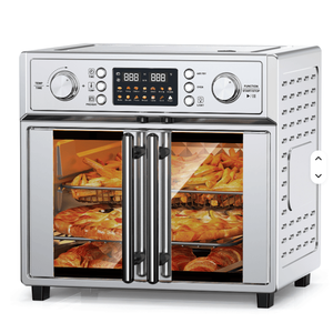 Forno Multifunzione a Doppia Porta Francese da 26QT, Grande Capacità, 1700W, Forno per Pizza, Macchina per il Pane, 14 Menu Preimpostati, 7 in 1 - Product Image 2