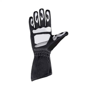 Guantes de Carreras Impermeables Ligeros de Dedo Completo para Karting, Amarillos y Negros, Recubiertos de PU, Antideslizantes, con Cierre de Gancho y Bucle, para Hombre, Invierno - Product Image 2