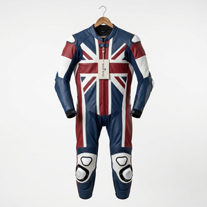 Traje de Motocicleta de Cuero Hecho a Medida, Mediciones Personalizadas, Gráficos Personalizados, Fabricante OEM - Product Image 4