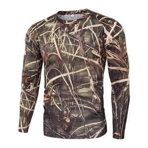 Chemise de chasse en gros, conception personnalisée, impression numérique, vêtements de chasse pour hommes, chemises de chasse à manches courtes pour l'extérieur - Product Image 5