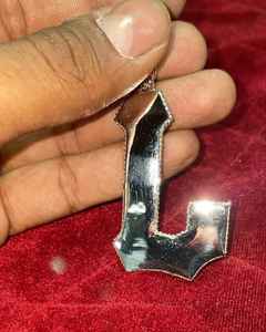 Colgante Personalizado con Inicial, de Lujo, Chapado en Oro de 18K, Plata 925, Moissanita VVS, Corte Brillante, Estilo Hip Hop, con Nombre Personalizado - Product Image 5