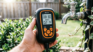 Automatic Irrigation Controller with Battery Condition, 4-Program Digital Water Timer Effective Irrigation for <b>Garden</b>, Farm - Product Image 5