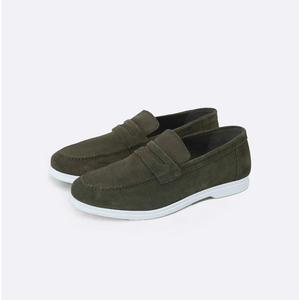 <b>Mens</b> Suede Loafers <b>Slip</b>-<b>On</b> Walking Lama Shoes Breathable Lightweight Customized Penny Sneakers <b>Trainers</b> Lama Suede Shoes - Product Image 6
