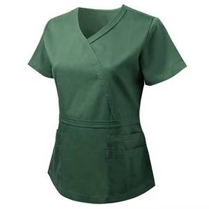 Tenues d'infirmière, uniformes d'hôpital, tissu polyester, blouses médicales pour femmes - Product Image 4
