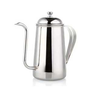 Classic Stainless Steel Tea Kettle with Lid Durable Metal <b>Teapot</b> Double Wall Whistling Eco-Friendly & Food Grade - Product Image 4
