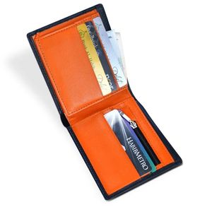 Cartera de Cuero Genuino para Hombre, Diseño Delgado, de las Mejores Marcas, Personalizada de Fábrica, con Bloqueo RFID - Product Image 5