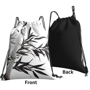 Custom Printed Waterproof Large Capacity Lightweight <b>Drawstring</b> Sports <b>Backpack</b> for Football Training Travel Storage - Product Image 1