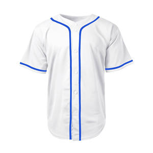 Camiseta de Béisbol para Adultos, MOQ Bajo, Camiseta de Béisbol de Alta Calidad con Impresión por Sublimación Personalizada en Venta - Product Image 1