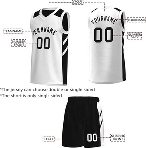 Wholesale <b>Cheap</b> High Quality Durable Customized Professional Basketball Team Jersey <b>Sets</b> 100% Polyester Sublimation Uniforms NEW - Product Image 4