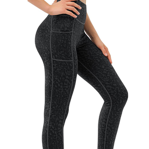 Ropa Deportiva para Gimnasio, Leggings Deportivos Casuales Transpirables para Mujer, de Alta Elasticidad, Compresión, Secado Rápido, Largo hasta el Tobillo - Product Image 6