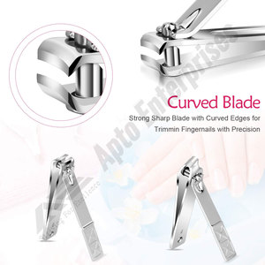 Ensemble de soins de coupe professionnel ciseaux pince à épiler couteau oreille Pick outils 18 pièces ensemble de manucure pédicure coupe-ongles ensemble Kit d'hygiène - Product Image 2