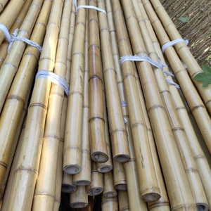 Paneles de Cerca de Bambú Naturales, Ecológicos, Resistentes al Agua para Exteriores, Varas de Bambú Crudo para Construcción, Económicos - Product Image 1