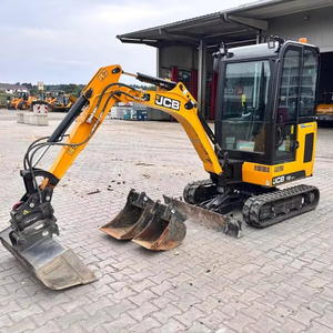 Excavadora de cadenas usada de 3000 kg, duradera, con motor diésel de alto torque y pala frontal para movimiento de tierras - Product Image 1