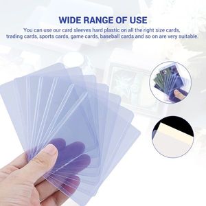 25pcs Hard Plastic <b>Card</b> Sleeves Trading <b>Card</b> Holder <b>Protector</b> for Baseball Premium <b>Card</b> Holders - Product Image 4