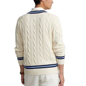 Suéter de Invierno Personalizado con Logotipo, Manga Larga, Estilo Varsity, para Cricket, Escuela, Béisbol, Lana y Cachemira, para Hombre - Product Image 3