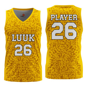 Maillot de basket respirant à séchage rapide personnalisé, sublimation intégrale, pour équipes sportives, fournisseur OEM de marques privées - Product Image 1