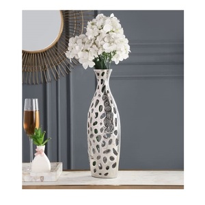 Elegant Aluminum Arrangement <b>Vase</b> for Decorative Flower Exhibits Modern Living Space Styling and Premium Decor Accent - Product Image 3
