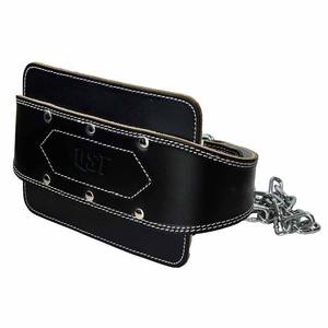 Cinturón de Cuero Vacuno para Ejercicios de Gimnasio, Cinturón de Entrenamiento con Peso para Dominadas con Cadena para Dip - Product Image 4