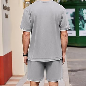 Custom Mens Cotton Set Manufacturer Cargo Shorts T Shirt Summer OEM Private Label <b>Bulk</b> - Product Image 4