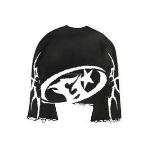 Camiseta de Hombre de Estilo Vintage con Lavado Ácido, Camiseta Desgastada con Lavado Ácido, Fabricante de Ropa, Camiseta de Estilo Urbano para Hombre - Product Image 3