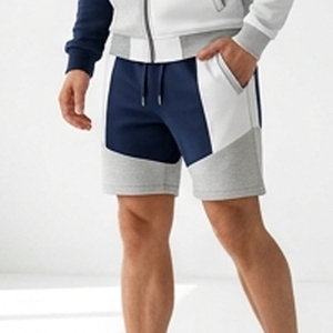 High Quality Custom Summer Tracksuit Unisex Midweight Breathable Eco-Friendly 100% Polyester 2 Piece Activewear <b>Set</b> Short Sleeve - Product Image 3