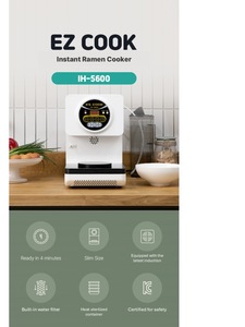 หม้อหุงราเมน EZ COOK IH5600 เครื่องใช้ไฟฟ้าทำอาหารสำเร็จรูปขนาดกะทัดรัด ทำอาหารกูร์เมต์ได้ใน 4 นาที นวัตกรรมสำหรับครัวเชิงพาณิชย์ ทนทาน - Product Image 3