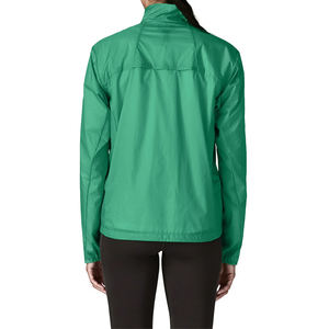 Veste coupe-vent ultra-légère pour femme, demi-zip, pliable, en nylon, pour la course à pied, la randonnée, coupe-vent, extérieur, personnalisable, marque privée - Product Image 2
